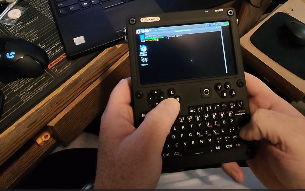 uConsole front view